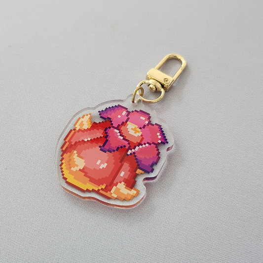 Henna Berry Keychain