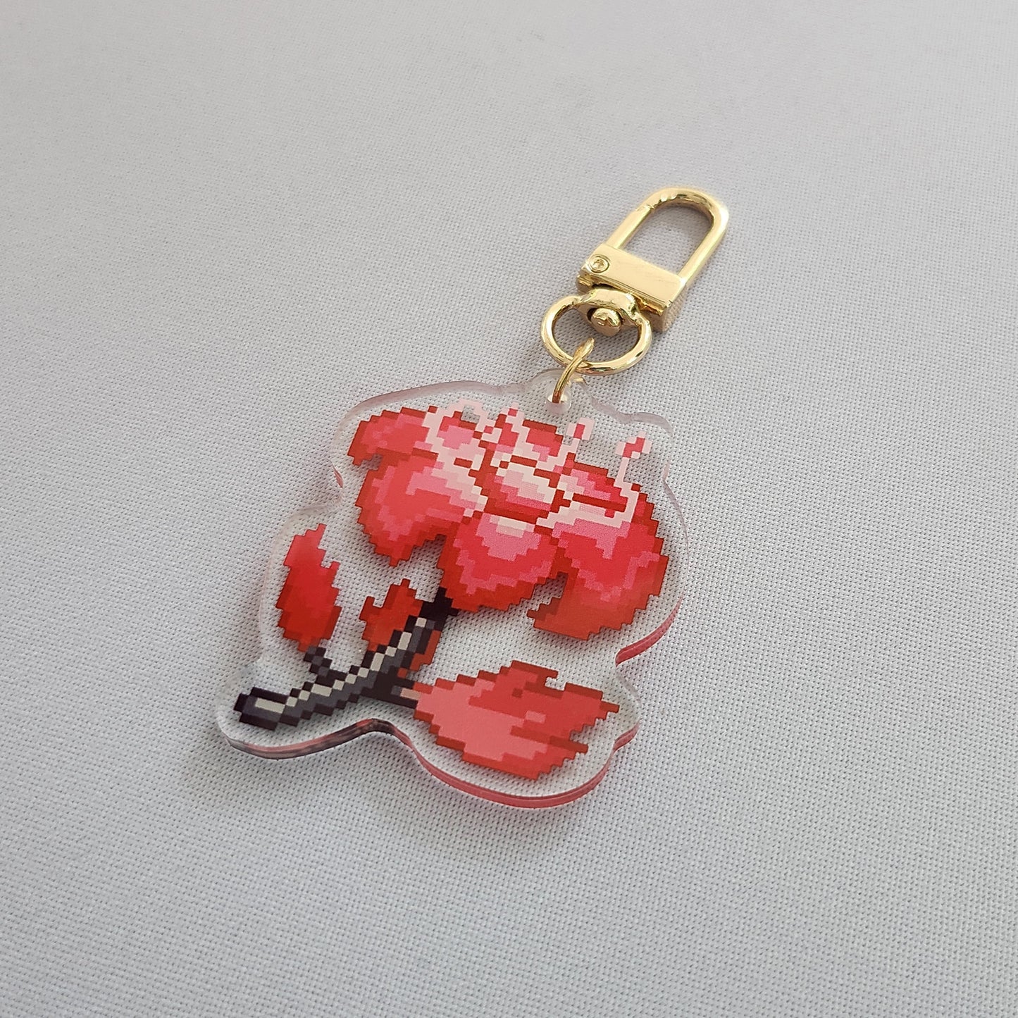 Dendrobium Keychain