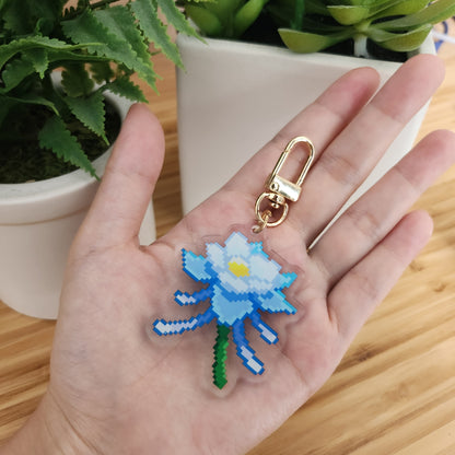 Glaze Lily Keychain