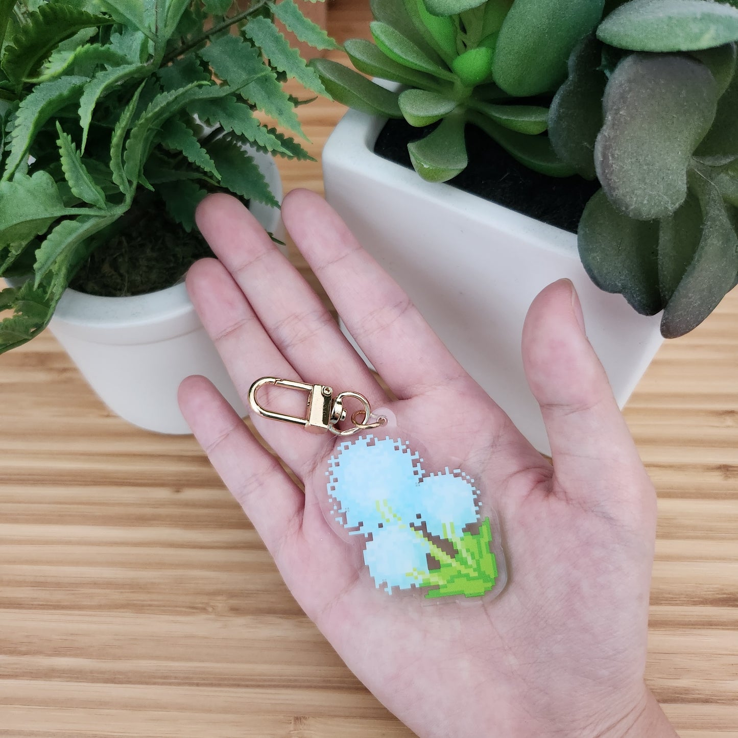 Dandelion Keychain