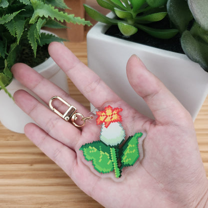 Calla Lily Keychain