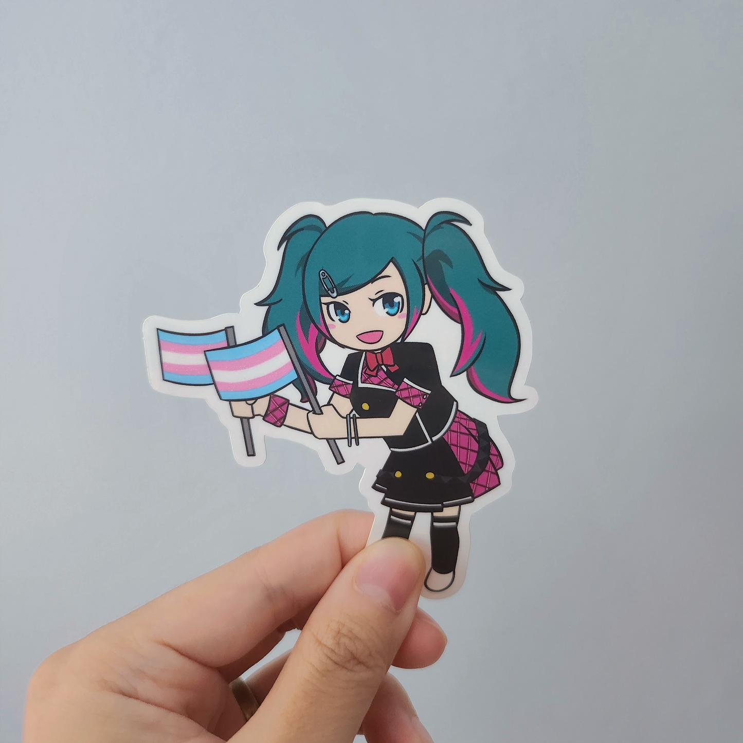 Transgender Pride Miku Sticker