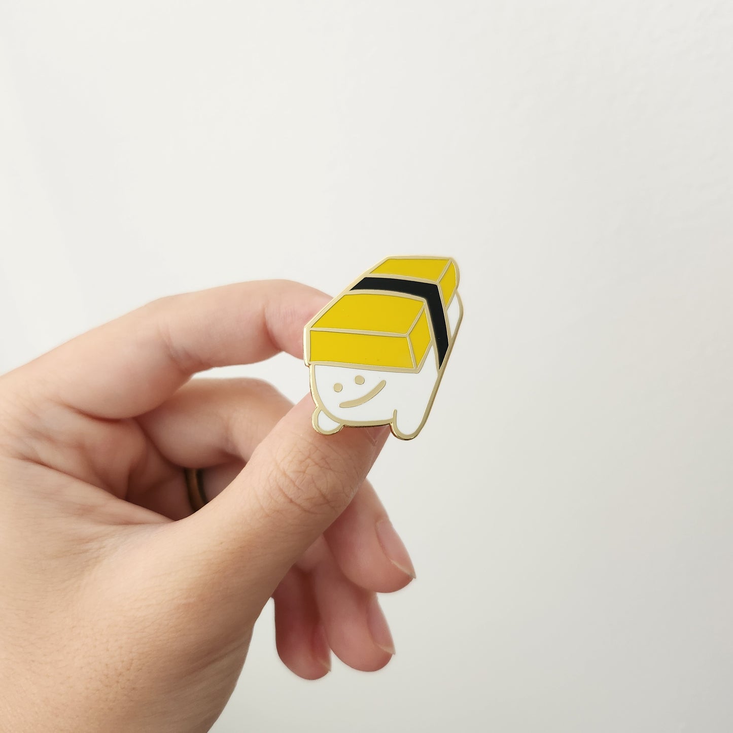 Tamago Fella Enamel Pin